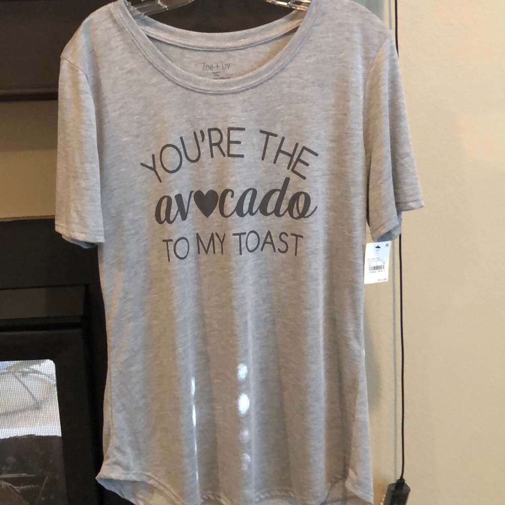 Soft gray tee - Picture 1 of 1